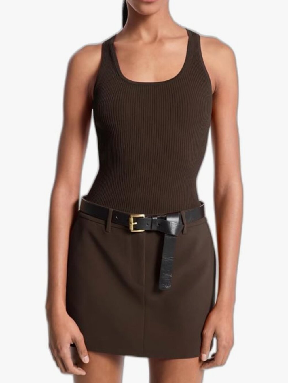 Michael Kors Racer Back Scoop Neck Tank